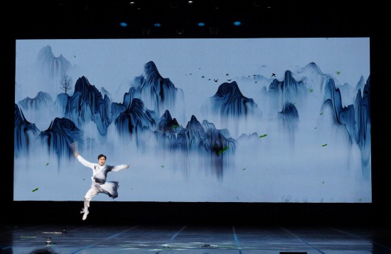 中国侨联“亲情中华·四海同春”里约热内卢慰侨访演现场。人民日报记者 张洋摄